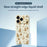 For iPhone 18 Pro Max / 17 Pro Max Case Brown Christmas Tree Gingerbread Pattern Printing Straight Edge TPU Phone Back Cover - Beige - 2