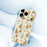 For iPhone 18 Pro Max / 17 Pro Max Case Brown Christmas Tree Gingerbread Pattern Printing Straight Edge TPU Phone Back Cover - Beige - 4