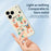 For iPhone 18 Pro / 17 Pro Case Fun Playing Pattern Printing Straight Edge TPU Phone Back Cover - Green - 3