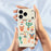 For iPhone 18 Pro / 17 Pro Case Fun Playing Pattern Printing Straight Edge TPU Phone Back Cover - Green - 4