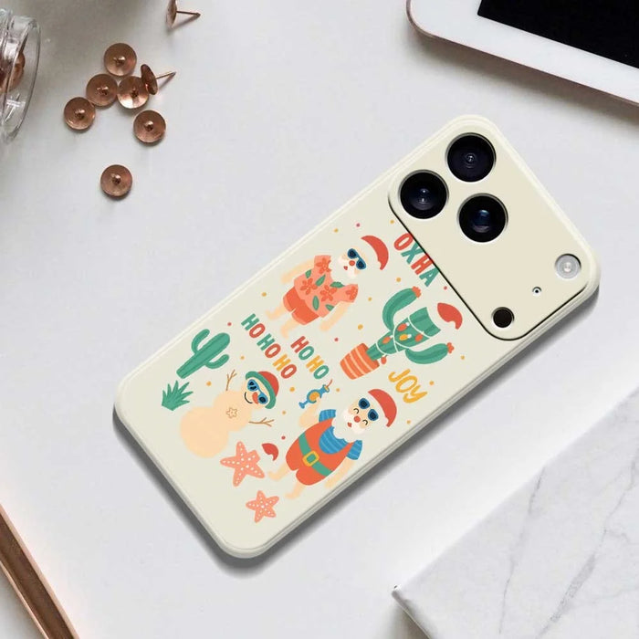 For iPhone 18 Pro / 17 Pro Case Fun Playing Pattern Printing Straight Edge TPU Phone Back Cover - Green - 6