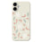 For iPhone 17 Case Leaves and Canes Pattern Printing Straight Edge TPU Phone Back Cover - Beige - 1