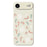 For iPhone Air Case Leaves and Canes Pattern Printing Straight Edge TPU Phone Back Cover - Beige - 1