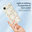 For iPhone Air Case Leaves and Canes Pattern Printing Straight Edge TPU Phone Back Cover - Beige - 3