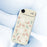 For iPhone Air Case Leaves and Canes Pattern Printing Straight Edge TPU Phone Back Cover - Beige - 4
