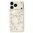For iPhone 18 Pro Max / 17 Pro Max Case Leaves and Canes Pattern Printing Straight Edge TPU Phone Back Cover - Beige - 1
