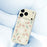 For iPhone 18 Pro Max / 17 Pro Max Case Leaves and Canes Pattern Printing Straight Edge TPU Phone Back Cover - Beige - 4