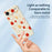 For iPhone Air Case Christmas Big Candy Pattern Printing Straight Edge TPU Phone Back Cover - Beige - 3