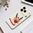 For iPhone 18 Pro / 17 Pro Case Deer Head Pattern Printing Straight Edge TPU Phone Back Cover - Beige - 6