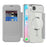 For iPhone Air Case Compatible with MagSafe Rhombus PU Leather Phone Cover - Titanium Grey - 2