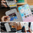 For iPhone Air Case Compatible with MagSafe Rhombus PU Leather Phone Cover - Titanium Grey - 3