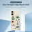 For iPhone 17 Case Christmas Bears Pattern Printing Straight Edge TPU Phone Back Cover - Beige - 2