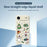 For iPhone Air Case Christmas Bears Pattern Printing Straight Edge TPU Phone Back Cover - Beige - 2