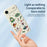 For iPhone Air Case Christmas Bears Pattern Printing Straight Edge TPU Phone Back Cover - Beige - 3