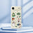 For iPhone Air Case Christmas Bears Pattern Printing Straight Edge TPU Phone Back Cover - Beige - 7