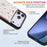 For iPhone 18 Pro / 17 Pro Case Flower Leather TPU RFID Blocking Phone Cover Card Slots - Dried Flower - 7