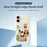 For iPhone 17 Case Christmas Gift Deer Pattern Printing Straight Edge TPU Phone Back Cover - Beige - 2