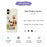 For iPhone 17 Case Christmas Gift Deer Pattern Printing Straight Edge TPU Phone Back Cover - Beige - 7
