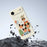 For iPhone Air Case Christmas Gift Deer Pattern Printing Straight Edge TPU Phone Back Cover - Beige - 6