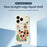 For iPhone 18 Pro Max / 17 Pro Max Case Christmas Gift Deer Pattern Printing Straight Edge TPU Phone Back Cover - Green - 2