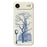 For iPhone Air Case Street Outside The Castle Pattern Printing Straight Edge TPU Phone Back Cover - Beige - 1
