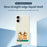 For iPhone 17 Case Cute Deer Pattern Printing Straight Edge TPU Phone Back Cover - Beige - 2