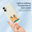 For iPhone 17 Case Cute Deer Pattern Printing Straight Edge TPU Phone Back Cover - Beige - 3