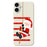 For iPhone 17 Case Santa Claus Pattern Printing Straight Edge TPU Phone Back Cover - Beige - 1