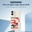For iPhone 17 Case Santa Claus Pattern Printing Straight Edge TPU Phone Back Cover - Beige - 2