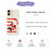 For iPhone 17 Case Santa Claus Pattern Printing Straight Edge TPU Phone Back Cover - Beige - 7