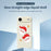 For iPhone Air Case Cute Santa Claus Pattern Printing Straight Edge TPU Phone Back Cover - Beige - 2