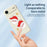 For iPhone Air Case Cute Santa Claus Pattern Printing Straight Edge TPU Phone Back Cover - Beige - 3