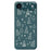 For iPhone Air Case Snowflake Gingerbread Pattern Printing Straight Edge TPU Phone Back Cover - Green - 1