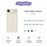 For iPhone Air Case Snowflake Gingerbread Pattern Printing Straight Edge TPU Phone Back Cover - Green - 7