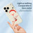 For iPhone 18 Pro / 17 Pro Case Santa Claus Gift Pattern Printing Straight Edge TPU Phone Back Cover - Green - 3
