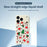 For iPhone 18 Pro Max / 17 Pro Max Case Santa Hats and Canes Pattern Printing Straight Edge TPU Phone Back Cover - Beige - 2