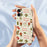 For iPhone 17 Case Christmas Candy Gloves Pattern Printing Straight Edge TPU Phone Back Cover - Beige - 4