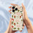 For iPhone 18 Pro Max / 17 Pro Max Case Christmas Candy Gloves Pattern Printing Straight Edge TPU Phone Back Cover - Beige - 4