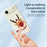For iPhone Air Case Snowflake Deer Head Pattern Printing Straight Edge TPU Phone Back Cover - Beige - 3