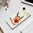 For iPhone Air Case Snowflake Deer Head Pattern Printing Straight Edge TPU Phone Back Cover - Beige - 6