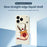 For iPhone 18 Pro Max / 17 Pro Max Case Snowflake Deer Head Pattern Printing Straight Edge TPU Phone Back Cover - Green - 2