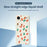 For iPhone Air Case Snowflake Socks Pattern Printing Straight Edge TPU Phone Back Cover - Beige - 2