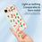 For iPhone Air Case Snowflake Socks Pattern Printing Straight Edge TPU Phone Back Cover - Beige - 3