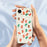 For iPhone Air Case Snowflake Socks Pattern Printing Straight Edge TPU Phone Back Cover - Beige - 4
