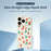 For iPhone 18 Pro Max / 17 Pro Max Case Snowflake Socks Pattern Printing Straight Edge TPU Phone Back Cover - Beige - 2