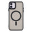 For iPhone 11 Case Compatible with MagSafe Skin-Touch PC + TPU Phone Cover - Black - 1