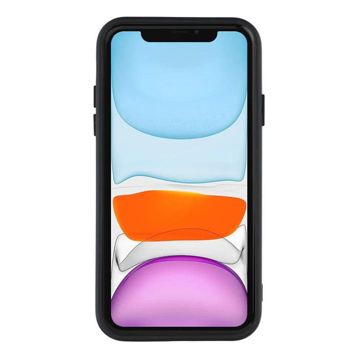 For iPhone 11 Case Compatible with MagSafe Skin-Touch PC + TPU Phone Cover - Black - 2