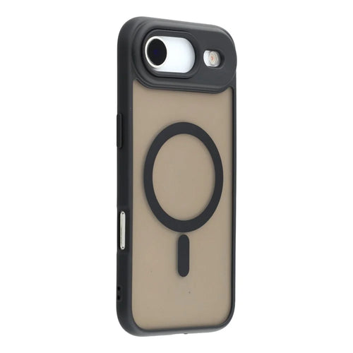 For iPhone Air Case Compatible with MagSafe Skin-Touch PC + TPU Phone Cover - Blue - Black - 1