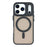 For iPhone 17 Pro Max Case Compatible with MagSafe Skin-Touch PC + TPU Phone Cover - Black - 3