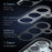 For Samsung Galaxy S25 Case Skin-Touch TPU + PC Matte Phone Back Cover, Transparent Black - 6